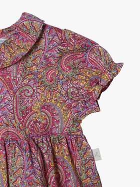 ENFANT ベビー ベビー リバティプリント コットン ワンピース&ブルマ セット ピンク