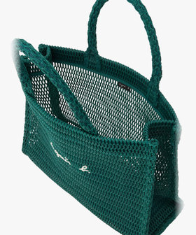 VOYAGE ウィメンズ バッグ＆ウォレット ナイロン メッシュ ラージ トートバッグ ABX03-02 グリーン系その他