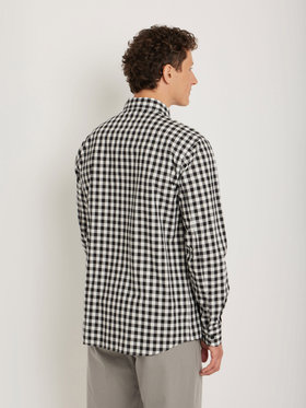 HOMME メンズ CAV1 CHEMISE ブラウス ブラック