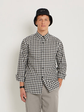 HOMME メンズ CAV1 CHEMISE ブラウス ブラック
