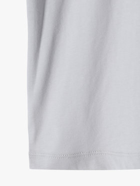 ENFANT ガールズ キッズ ロゴ コットン ノースリーブ Tシャツ "Rita" グレー
