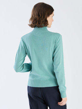 FEMME ウィメンズ 【Outlet】J155 SWEAT コットンニットジップスウェット グリーン