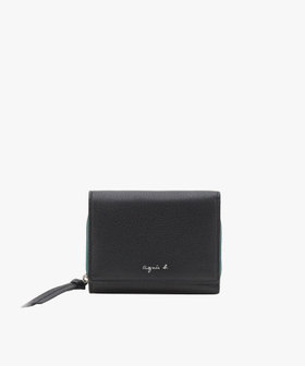 VOYAGE ウィメンズ バッグ＆ウォレット レザー 三つ折り ウォレット "Angele" BBW03-03 ブラック
