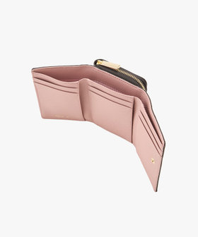 VOYAGE ウィメンズ バッグ＆ウォレット レザー 三つ折り ミニ ウォレット "Erika" QAW05-16 ブラウン系その他