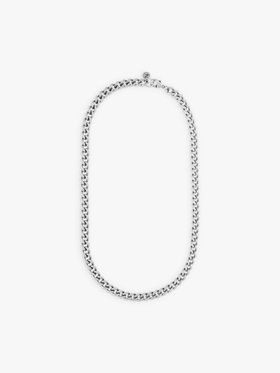 FEMME ウィメンズ メタリック ネックレス ”Janie” シルバー