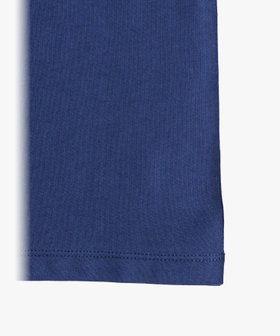 ENFANT ベビー ベビー ロゴ コットン 長袖 Tシャツ ブルー