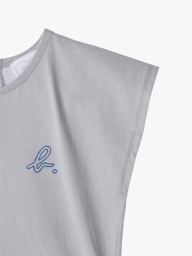 ENFANT ベビー ベビー Tシャツ グレー
