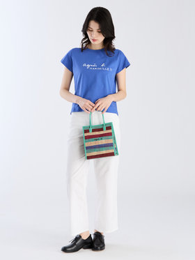 FEMME ウィメンズ 半袖 Tシャツ ”Brando” ブルー系その他