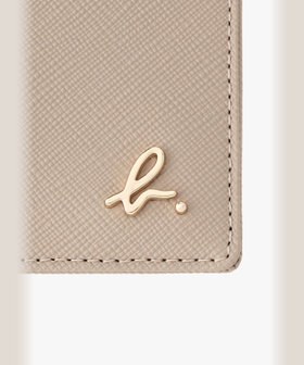VOYAGE ウィメンズ バッグ＆ウォレット レザー フラグメントケース "Petit b." EW13Bー17 ベージュ