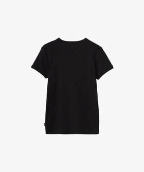 FEMME ウィメンズ コットン 半袖Tシャツ "Be Top" ブラック