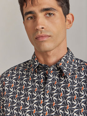 HOMME メンズ 【Outlet】IDO3 CHEMISE シャツ ブラック