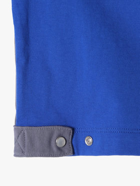 ENFANT ベビー JF59 L CARDIGAN ベビー カーディガン ブルー