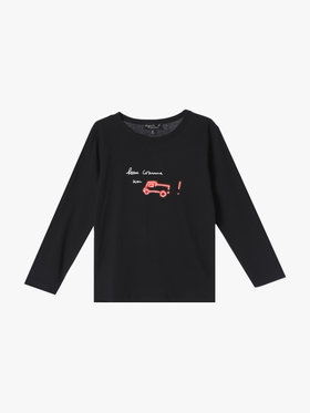 ENFANT ユニセックス 【Outlet】SEQ2 E TS キッズ Tシャツ ブラック