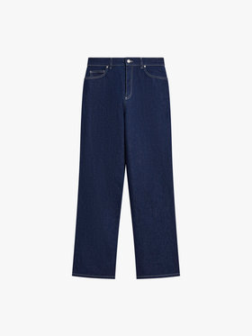 FEMME ウィメンズ デニム ワイド パンツ ”#3 Large” ネイビー