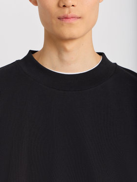 HOMME メンズ メンズ コットン 半袖 Tシャツ "Horace" ブラック