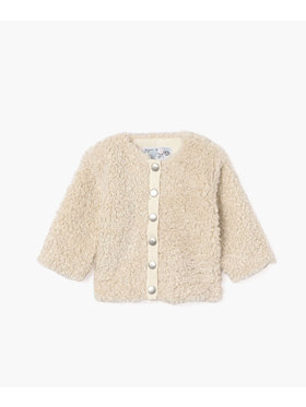 ENFANT ベビー UBR3 L CARDIGAN ベビー カーディガンプレッション ベージュ系その他