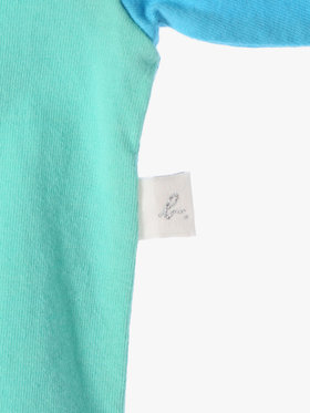 ENFANT ベビー JF59 L CARDIGAN ベビー カーディガン ブルー