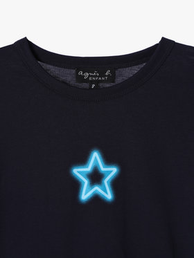 ENFANT ユニセックス 【Outlet】SEQ6 E TS キッズ Tシャツ ブルー系その他