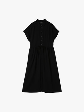To b. by agnès b. 【Outlet】レディードレスポリエステル ブラック