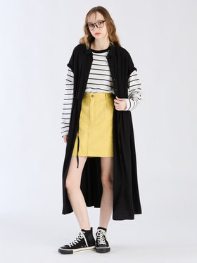 To b. by agnès b. 【Outlet】レディードレスポリエステル ブラック