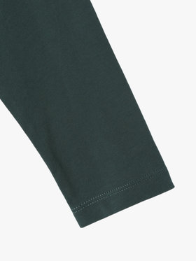 ENFANT ユニセックス キッズ ロゴ コットン 長袖 Tシャツ グリーン系その他
