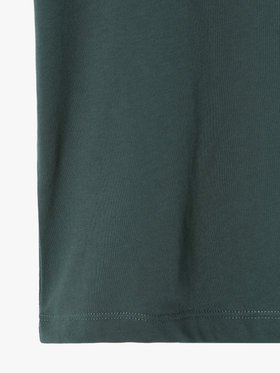 ENFANT ユニセックス キッズ ロゴ コットン 長袖 Tシャツ グリーン系その他