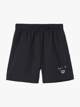 FEMME ウィメンズ agnes b. x arena ショートパンツ ブラック