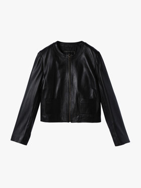 To b. by agnès b. ミニョンジップジャケット ブラック