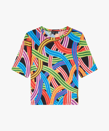 プリント 5分袖 アーティスト Tシャツ "Melvin Bernstine"
