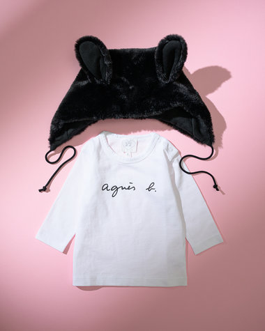 WEB限定 ベビーギフトボックス ロゴTシャツ・ハット 2点セット