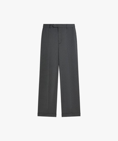 ストライプ ストレートパンツ "Garcon"