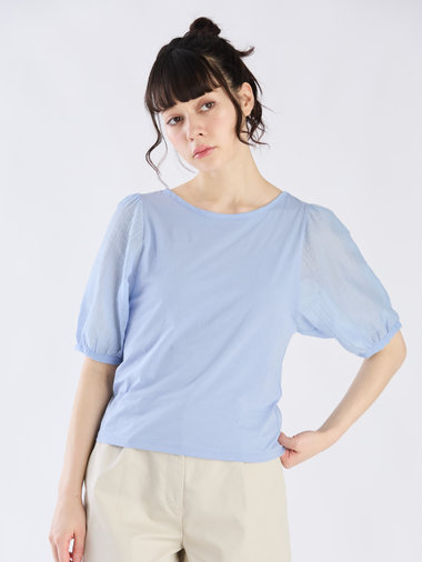 【Outlet】シアースリーブTシャツ