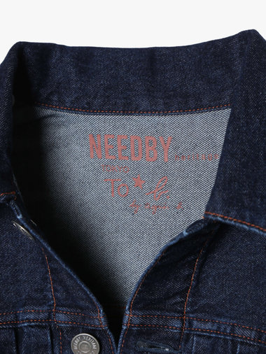 To b. by agnes b. × NEEDBY heritage DENIM JACKET