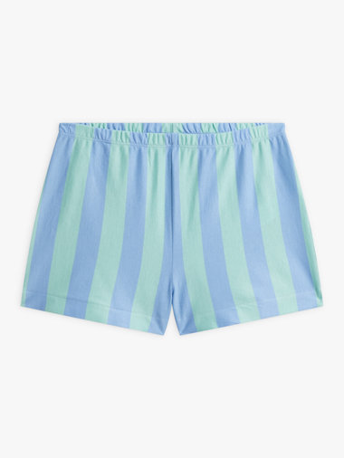 ストライプ コットン ショートパンツ "Vague"