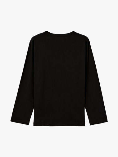 ロゴプリント コットン 長袖 Tシャツ "Cool"