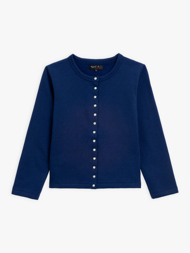 コットン メルトン カーディガンプレッション "Le Petit"