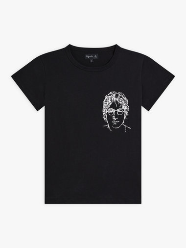 プリント コットン 半袖 アーティスト Tシャツ "Rafael Gray"