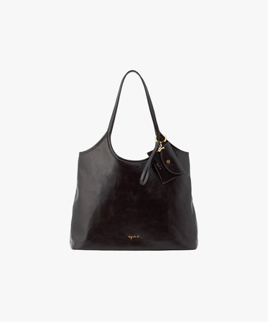 レザー ラージ トートバッグ "Nathalie" BBS01-02