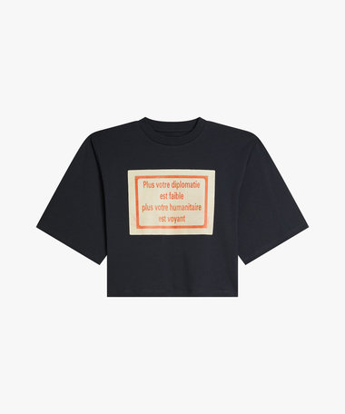 プリント コットン 五分袖 アーティスト Tシャツ "Roberto Martinez"