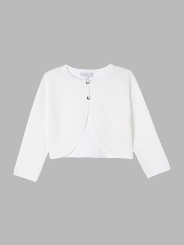 キッズ 長袖 ボレロ