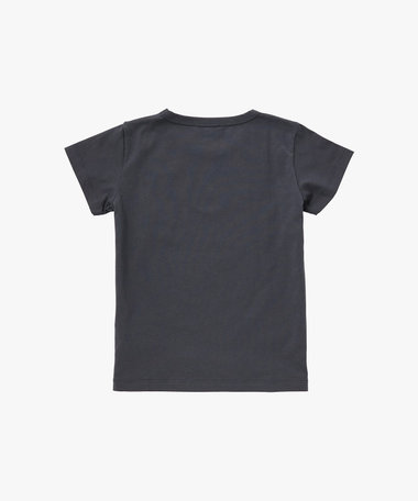 キッズ "b."ロゴ ハート プリント コットン 半袖 Tシャツ "Pirate"