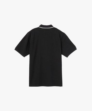 メンズ "b."ロゴ 刺繍 コットン 半袖 ポロシャツ "Brazilia"