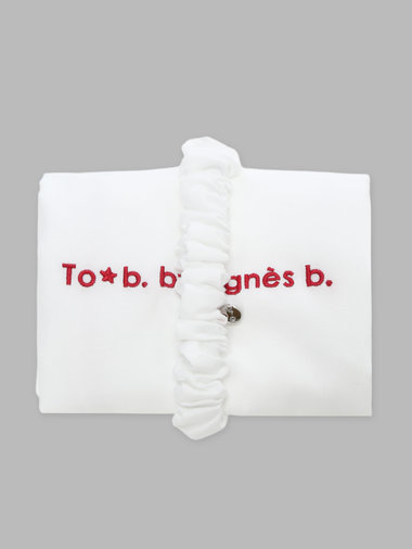 【Outlet】ロゴ刺繍 アーカイブテキスタイル トートバッグ&シュシュ セット