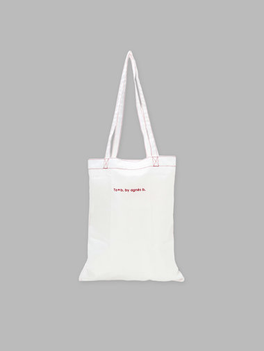 ロゴ刺繍 アーカイブテキスタイル トートバッグ&シュシュ セット