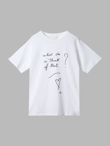 【Outlet】AGNES MSG Tシャツ   (WHAT?)