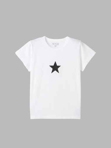 アイコニック プリント コットン 半袖 Tシャツ "Etoile"