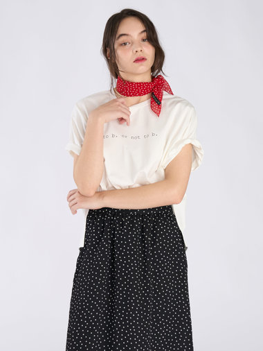 To b. by agnes b. × NEEDBY heritage TO B. OR NOT TO B. BIG TS