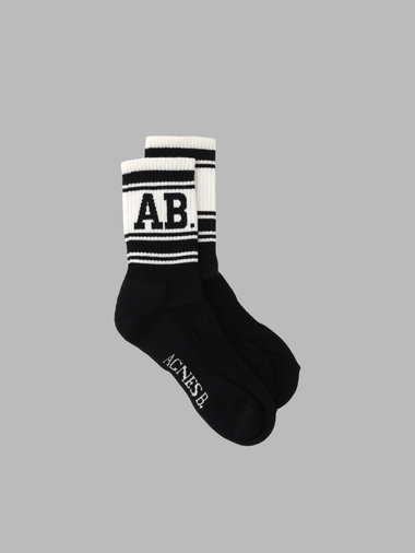 "AB."ロゴ ライン ソックス "Ab Sport"