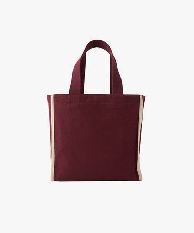 To b. by agnes b.× green label relaxing コットン パイピング ミニトートバッグ