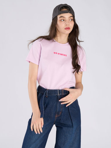 To b. by agnes b. × NEEDBY heritage TO B. OR NOT TO B. MINI TS